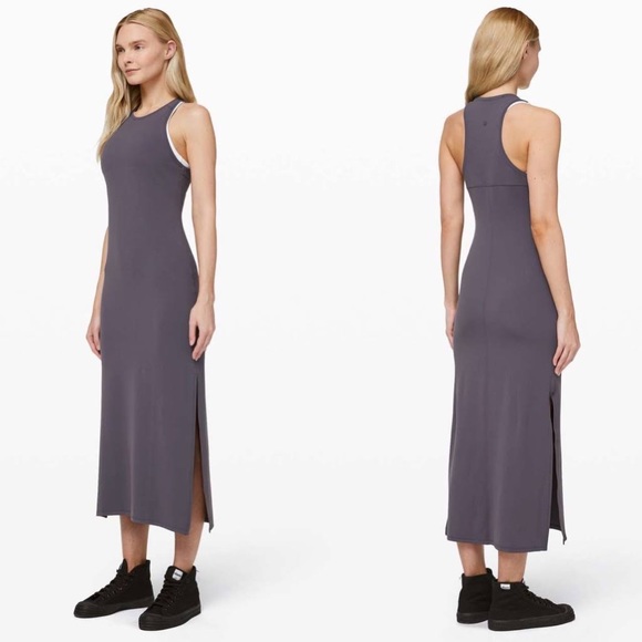 NWT Lululemon Get Going Dress - MAXI Dress - Moonshine - Picture 2 of 13